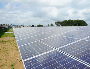 太陽光発電設備の施工
メガソーラー発電設備の施工